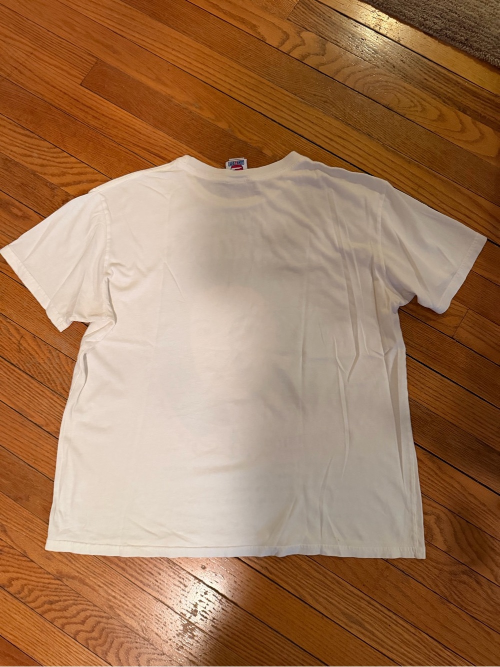 Junk Food Clothing White Tee with Black and Red Graphic - Picture 7 of 7